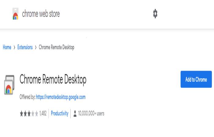 Chrome Remote Desktop 
